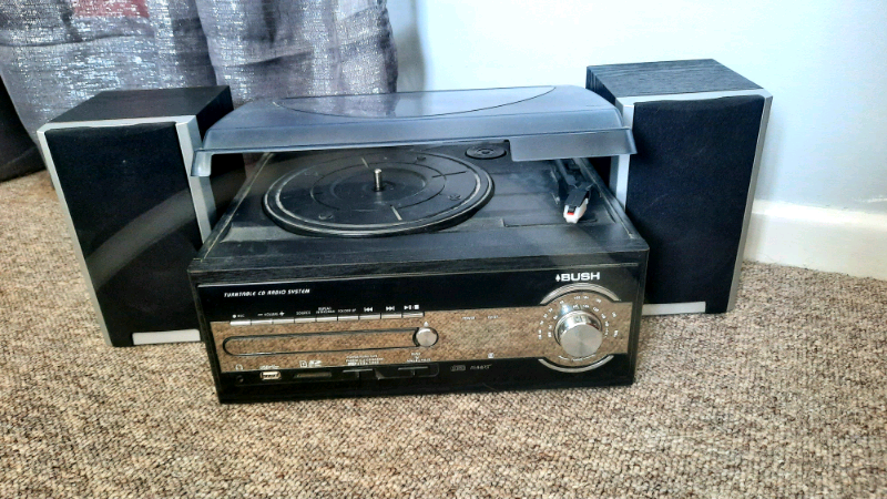 bush turntable radio system